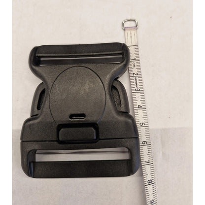Hebilla Táctica  Triple Seguro Plástico 2 PLG -2 Pz. Negro Liso 2
