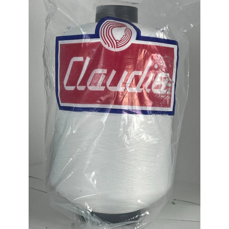 Hilo Claudiafil Maquina Over Bco O Ngo 500g (paquete C/2pz)