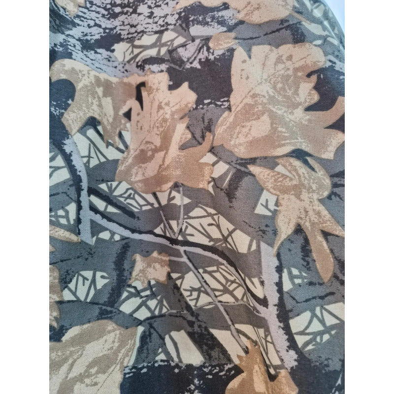 Tela Gabardina Con Estampados De Camuflaje (1 Metro)