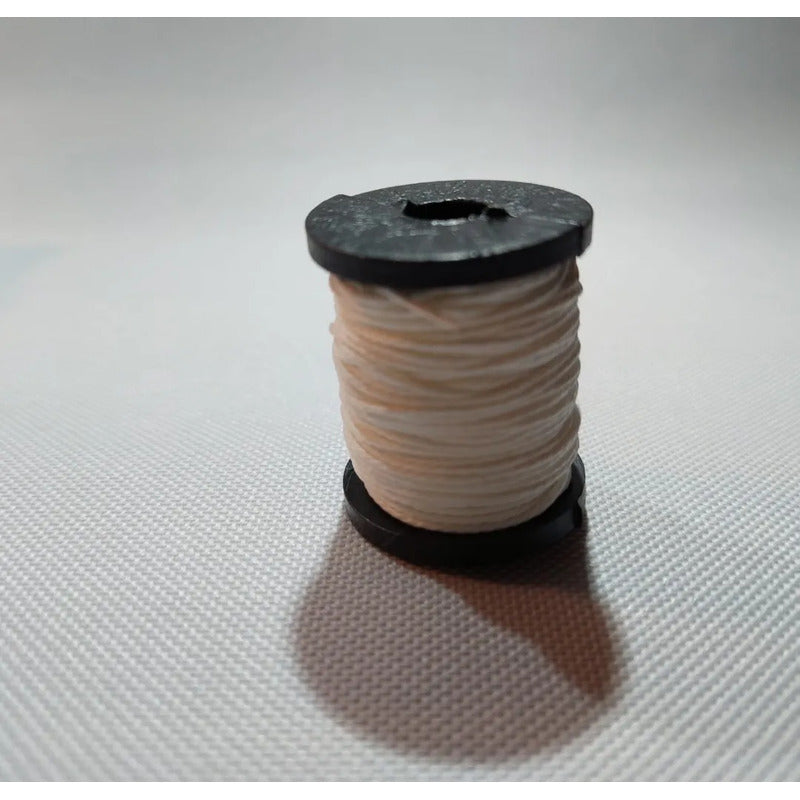 Hilo De Algodón Para Pulseras O Manualidades 48 Carretes Blanco