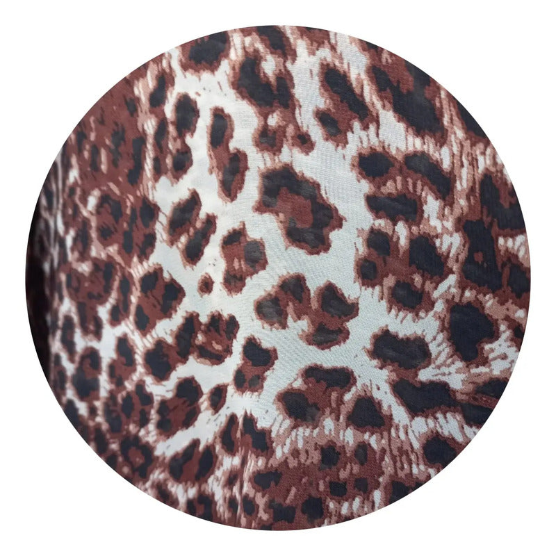 Tela Chiffon Con Diseños Animal Print (1m)