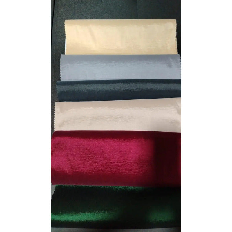 Tela Tafeta Stretch Para Vestidos De Gala Y Damas (1 Metro) Bordó