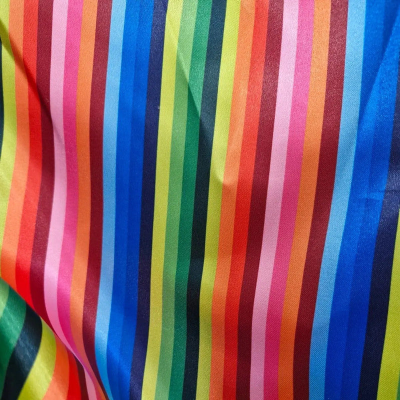 Tela Para Bandera Del Orgullo Lgbtq+ (1 Metro) Razo Tipo Zarape