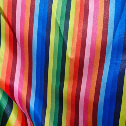 Tela Para Bandera Del Orgullo Lgbtq+ (1 Metro) Razo Tipo Zarape