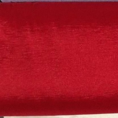 Tela Tafeta Stretch Para Vestidos De Gala Y Damas (1 Metro) Rojo