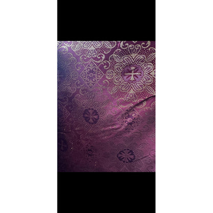 Tela Jacquard Litúrgica Para Iglesia Altar 2m Bugambilia Litúrgico