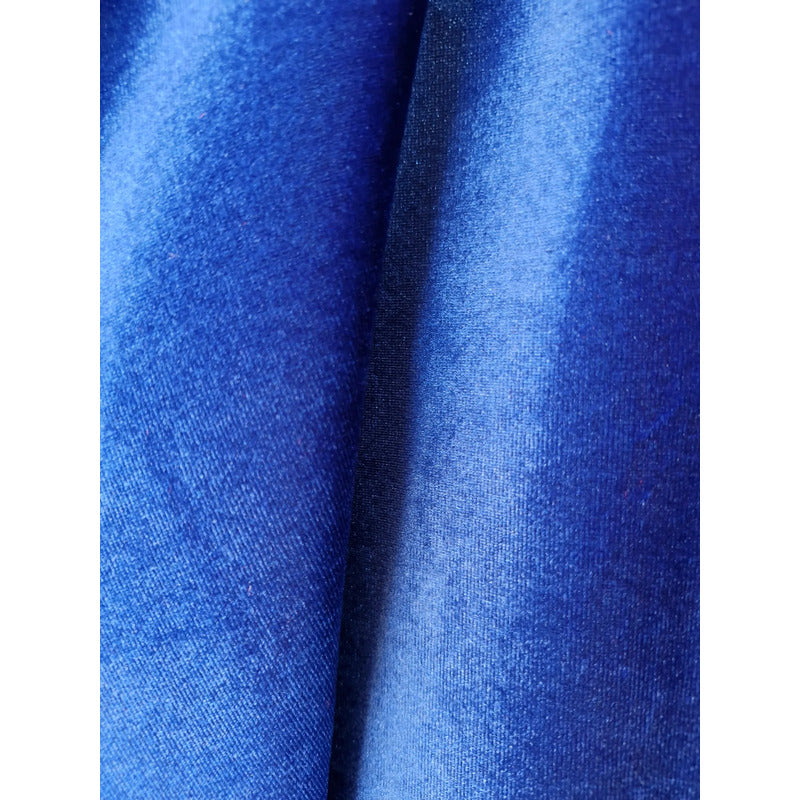 Tela Terciopelo Stretch ( 1 Metro) Azul Rey Terciopelo Stretch
