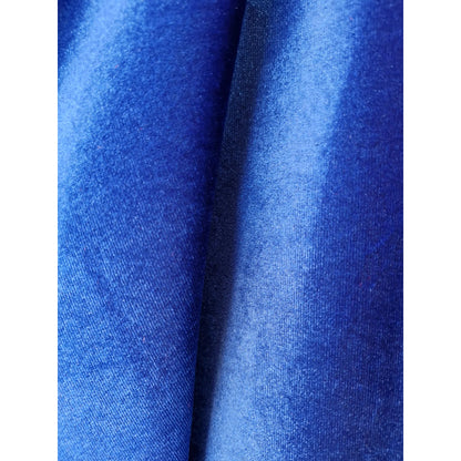 Tela Terciopelo Stretch ( 1 Metro) Azul Rey Terciopelo Stretch