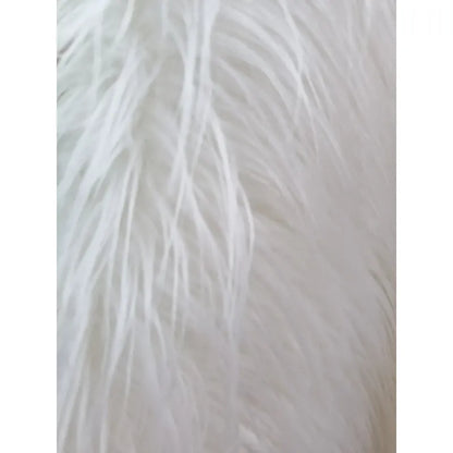 Tela Peluche Plus Premium Pelo Largo ( 50cms.) Blanco Peluche Pelo Largo