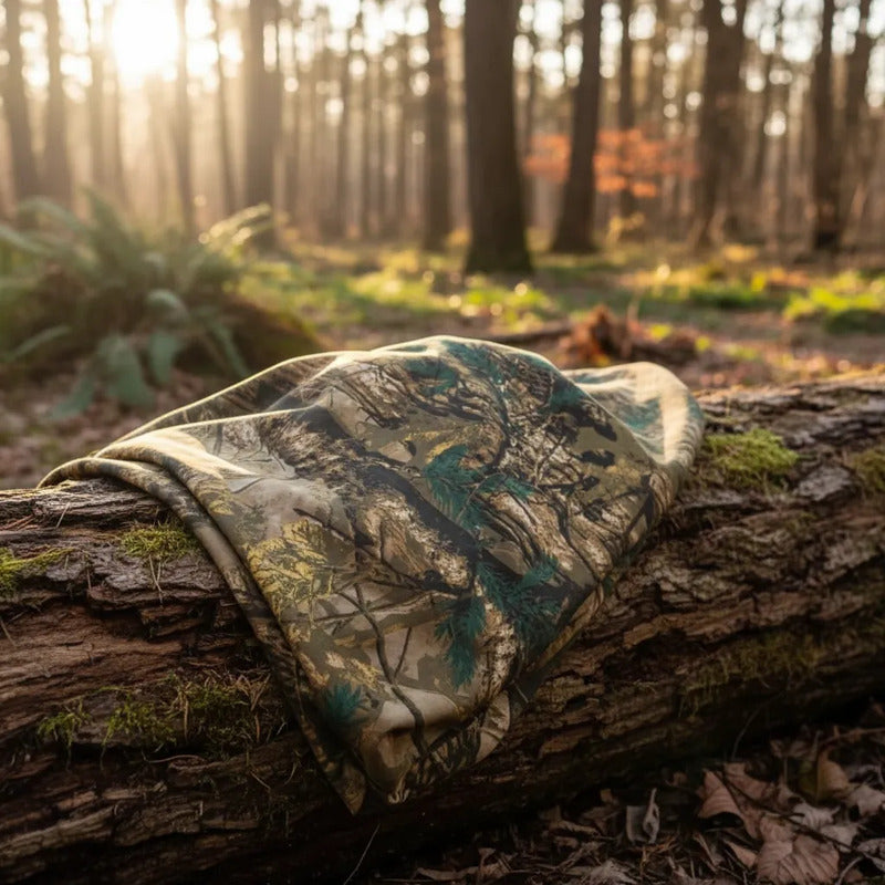 Tela Gabardina Con Estampados De Camuflaje (1 Metro)