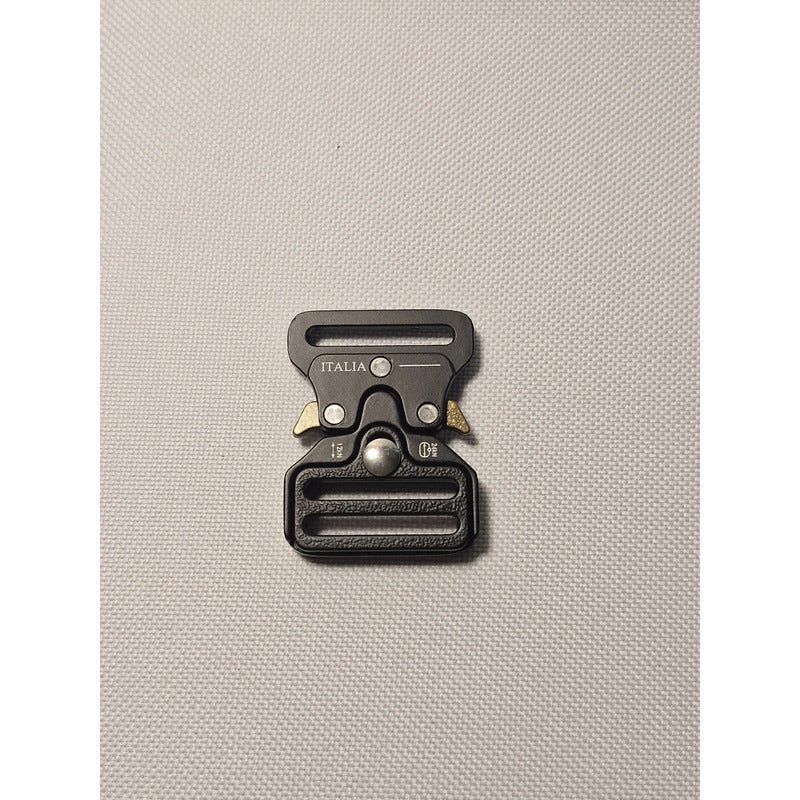 Hebilla Para Cinturón O Mochila Táctico De 2.54cms Negro Lisa 1 Pulgada ( 2.54cms)