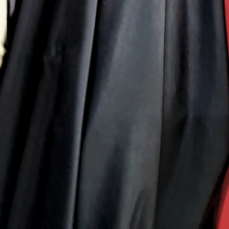 Tela Licra De Nylon (por Metro) Negro Por Metro