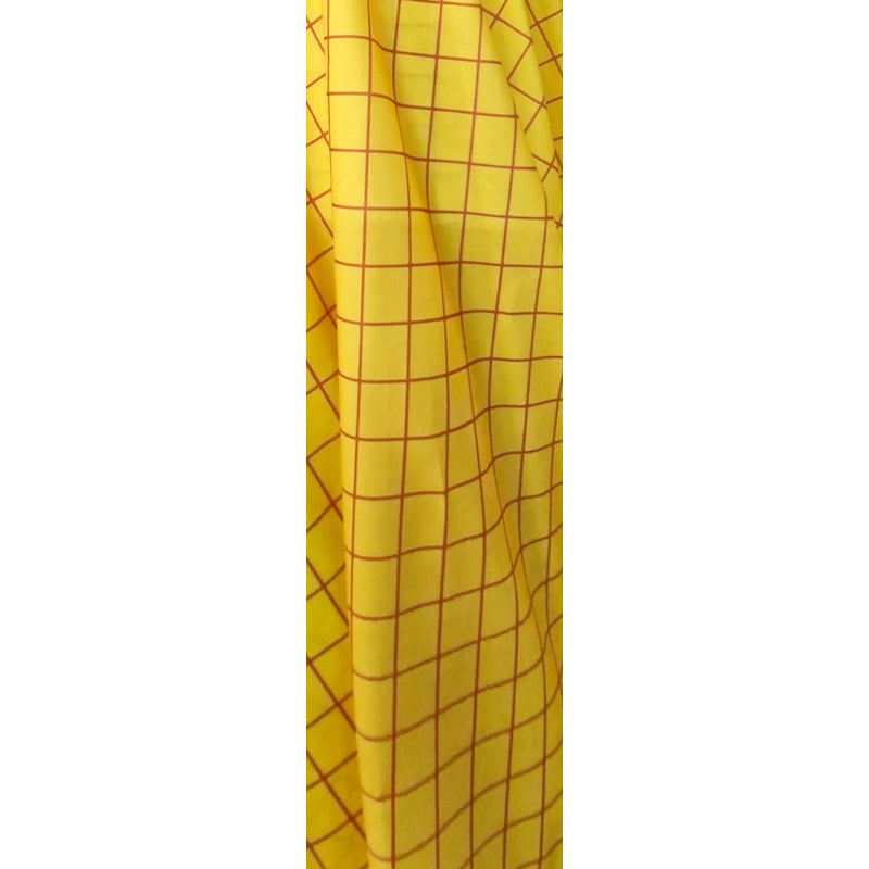 Tela Bombay  Estampada De Woody ( 1 Metro) Amarillo Bombay Woody