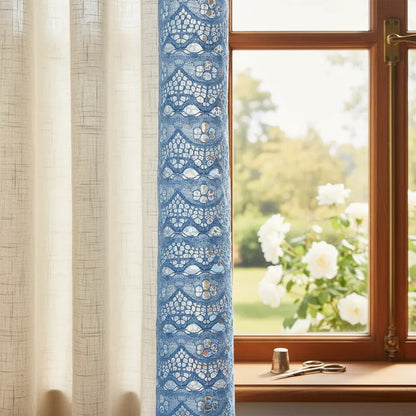 Encaje De Tira O Para Rasgar Varios Colores (1 M) Azul Claro