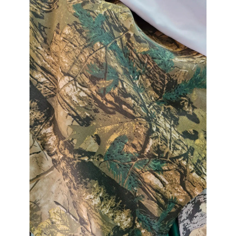 Tela Gabardina Con Estampados De Camuflaje (1 Metro)