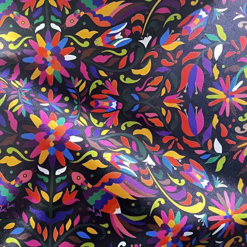 Tela Estampada Patrones México Tenango Mayoreo (10 Metros)