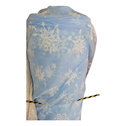 Tela Tul Navideño Con Glitter Varios Colores (1 Metro)