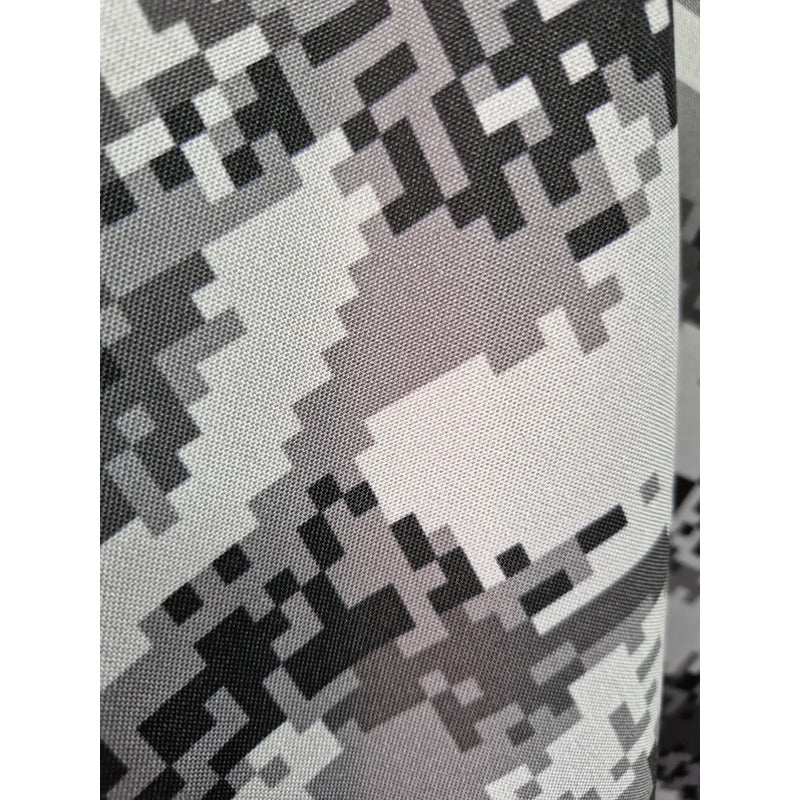 Tela Tergal Camuflaje ( 1 Metro) Gris Camuflaje Pixeles