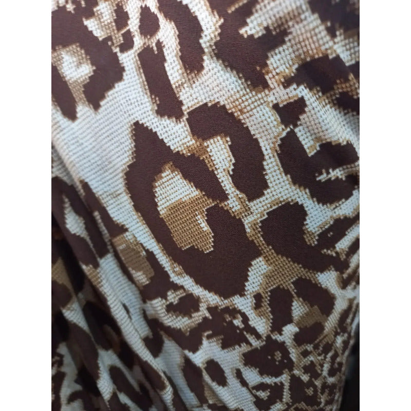 Tela Chiffon Con Diseños Animal Print (1m)