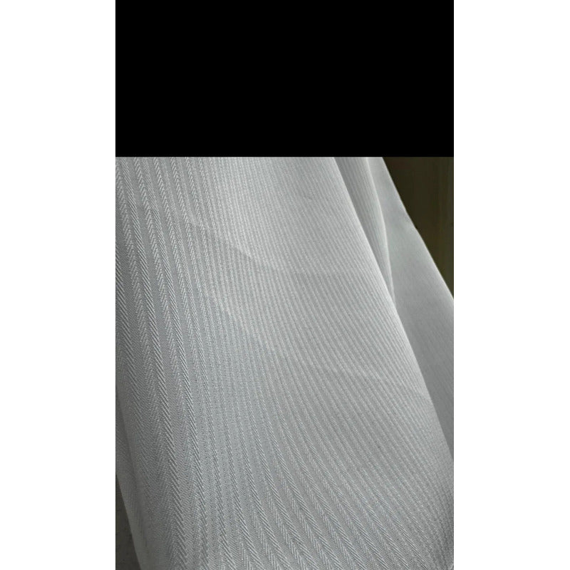 Tela Deportiva Para Confección De Dobok Taekwondo (2mts) Blanco Liso