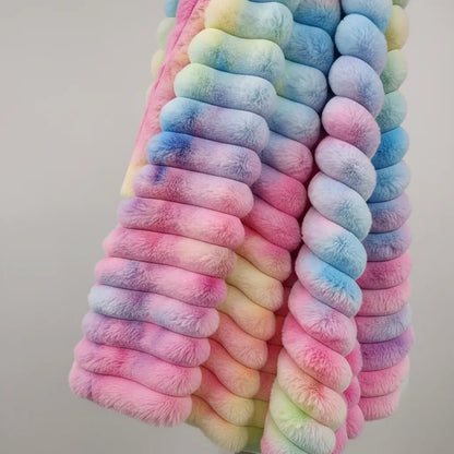 Tela Peluche Suave Tipo Rabbit (1 Metro)