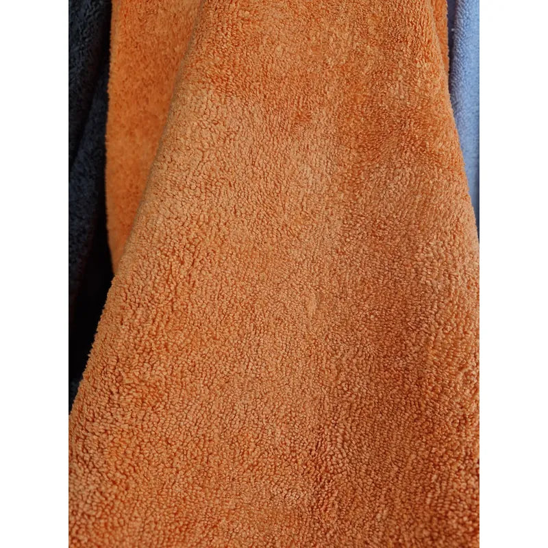 Tela Toalla Microfibra  Alta Absorción Multiusos (2 Mts) Naranja Microfibra