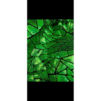 Tela Premium De Terciopelo Con Espejo Vestuario Circo (5m) Verde Holografico Terciopelo Espejo