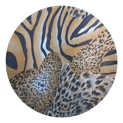 Tela Chiffon Con Diseños Animal Print (1m)