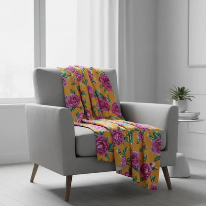 Tela Estampada Con Flores Varios Colores (1 Metro)
