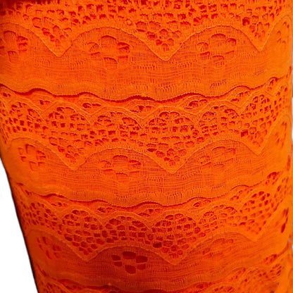 Encaje De Tira O Para Rasgar Varios Colores (1 M) Naranja
