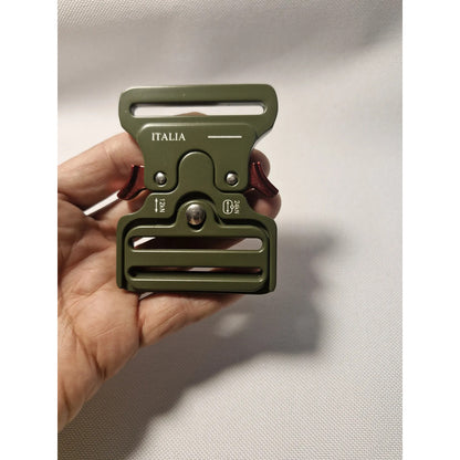 Hebilla Para Mochila Táctico Metal De 5.08cms Verde