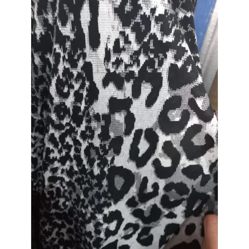 Tela Chiffon Con Diseños Animal Print (1m)