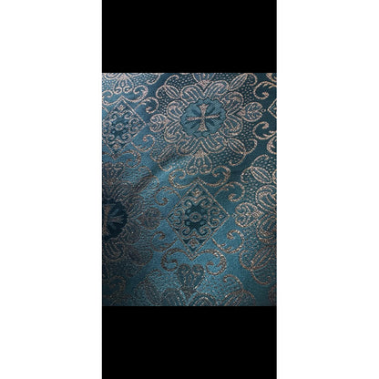 Tela Jacquard Litúrgica Para Iglesia Altar 2m Jade Litúrgica
