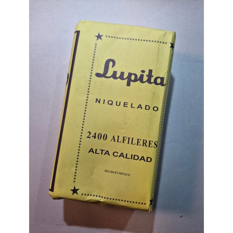 Alfiler Niquelado Alta Calidad 2400 Pzas Costura Modista Niquelada