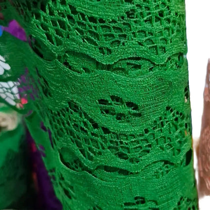 Encaje De Tira O Para Rasgar Varios Colores (1 M) Verde