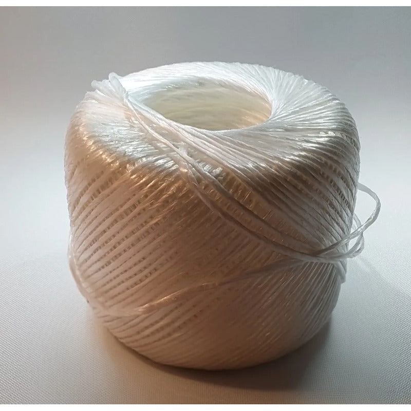 Rafia De Polipropileno Bolera Blanca ( 1kilo).