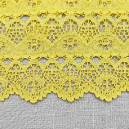 Encaje De Tira O Para Rasgar Varios Colores (1 M) Amarillo