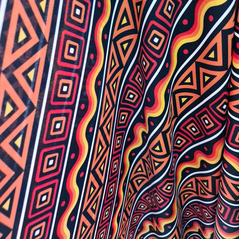 Tela Tergal Estampado Rayas,cuadros Grecas, Paliacate (1 M)