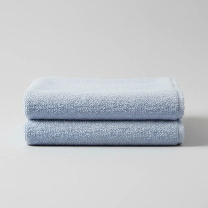 Tela Toalla Microfibra  Alta Absorción Multiusos (2 Mts) Azul Cielo Microfibra