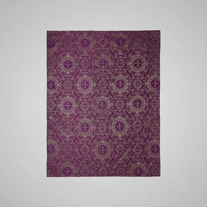 Tela Jacquard Litúrgica Para Iglesia Altar 2m Bugambilia Litúrgico