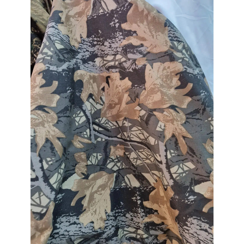 Tela Gabardina Con Estampados De Camuflaje (1 Metro)