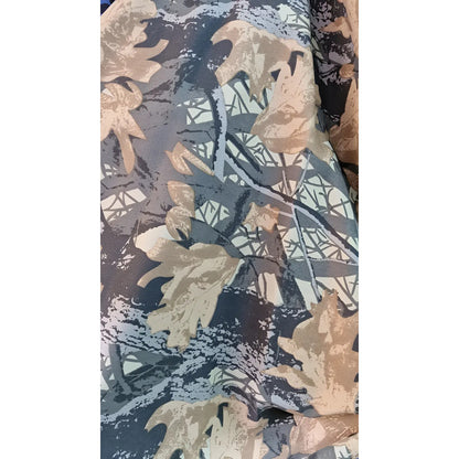 Tela Gabardina Con Estampados De Camuflaje (1 Metro)