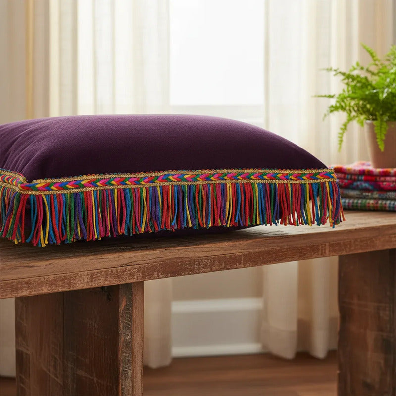 Fleco De Colores Con Trenza (1 Rollo) Dorado