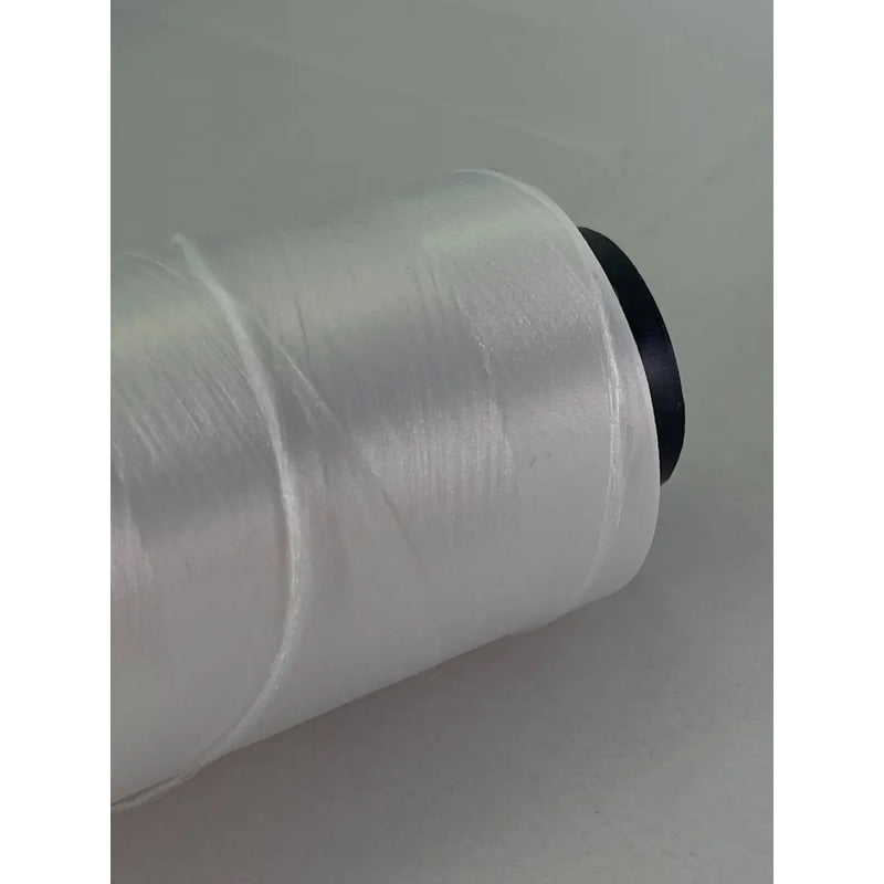 Hilo Duralon Máquina Over 80g De Colores (paquete C/6pz)  Blanco