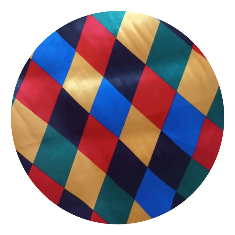 Tela Satinada Estampado Con Diseños Poker/lgbt/cuadrille 1m