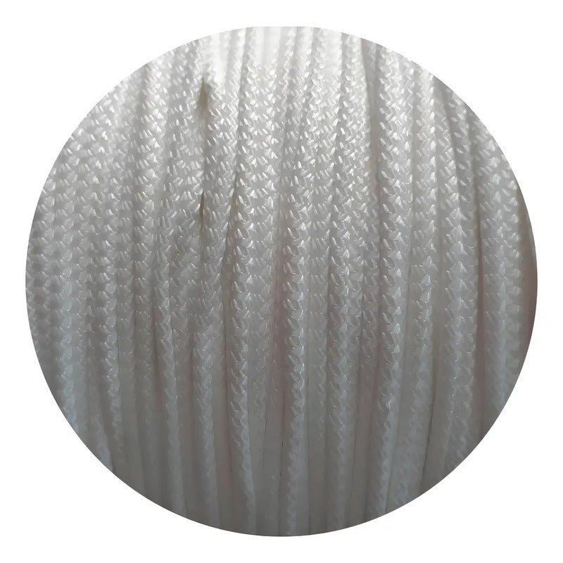 Piola Blanca Ferretera Trikelle 10kg Polipropileno Calibre 6mm Brillante