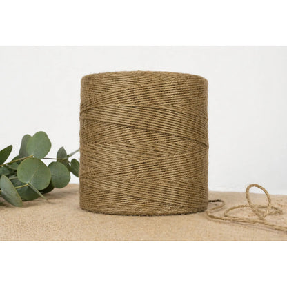 Cordón Natural De Yute - Hilo Orgánico - Burlap (1 Kg)