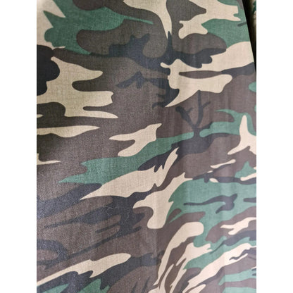 Tela Gabardina Con Estampados De Camuflaje (1 Metro)