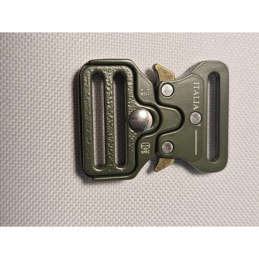 Hebilla Para Mochila Táctico Metal De 2.54cms Verde