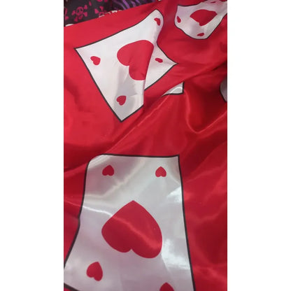 Tela Raso Premium Estampada Belleza  Y Versatilidad (1m)
